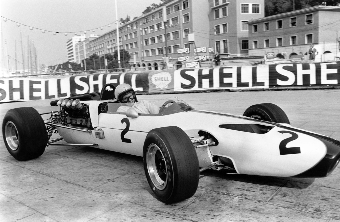 McLaren M2B at 1966 Monaco GP
