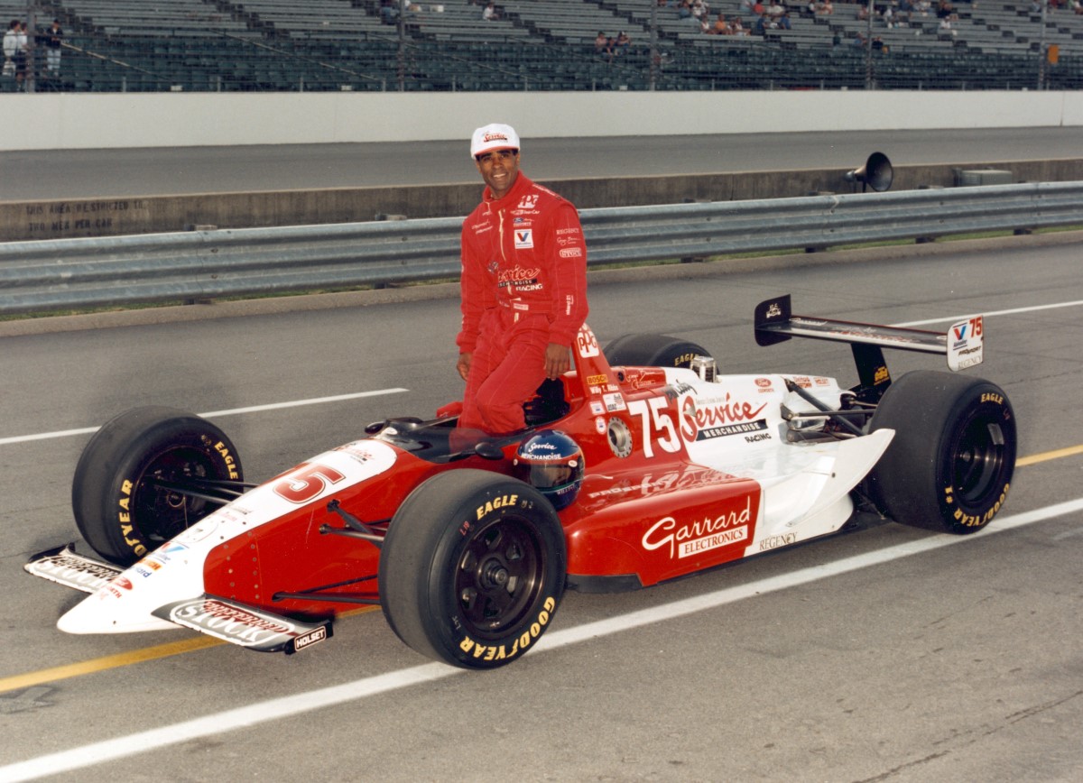 During the CART years Willy T Ribbs qualified for the Indy 500 in this Lola...