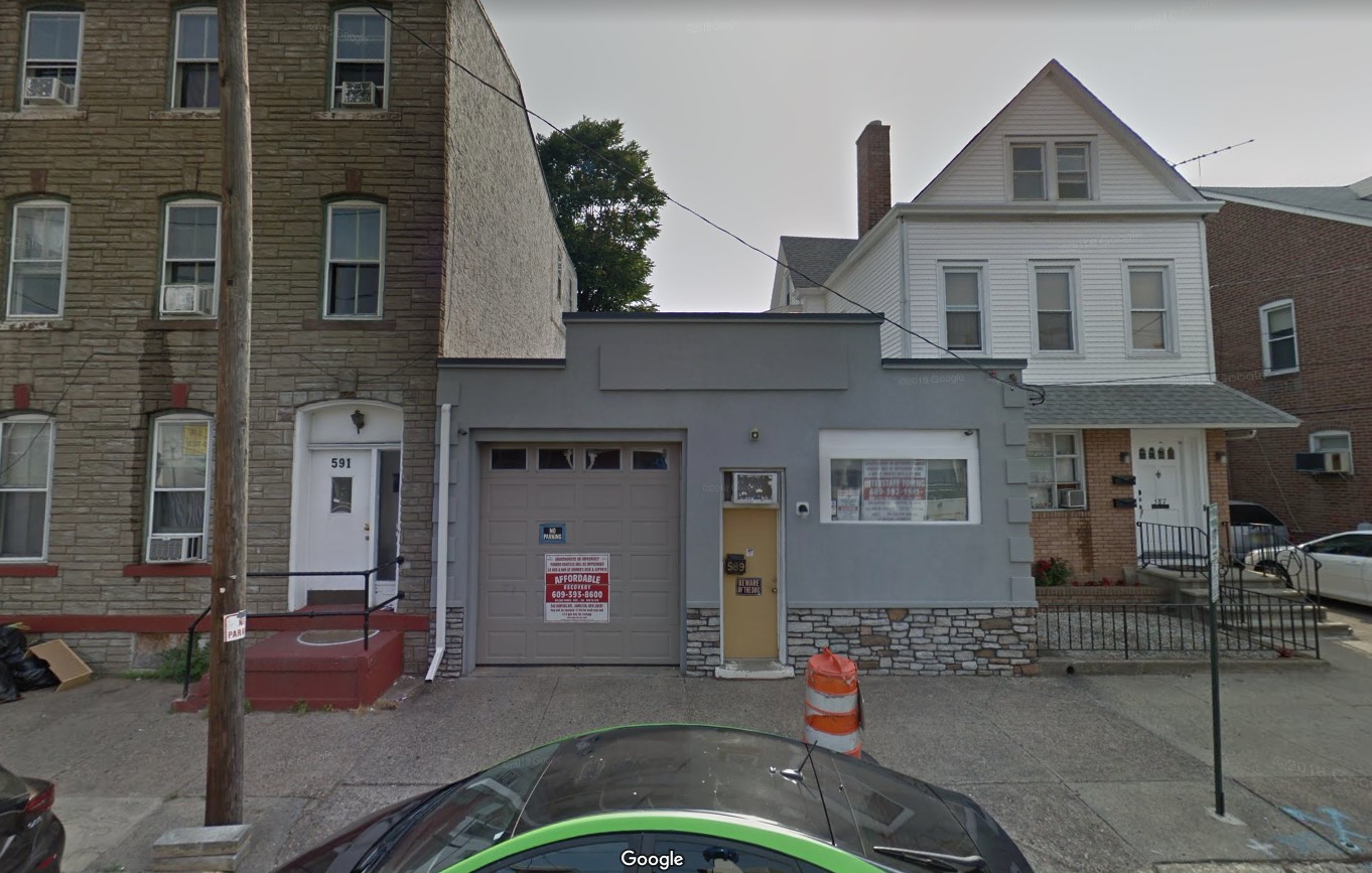 Rossi's garage in Trenton, NJ - where he got his start