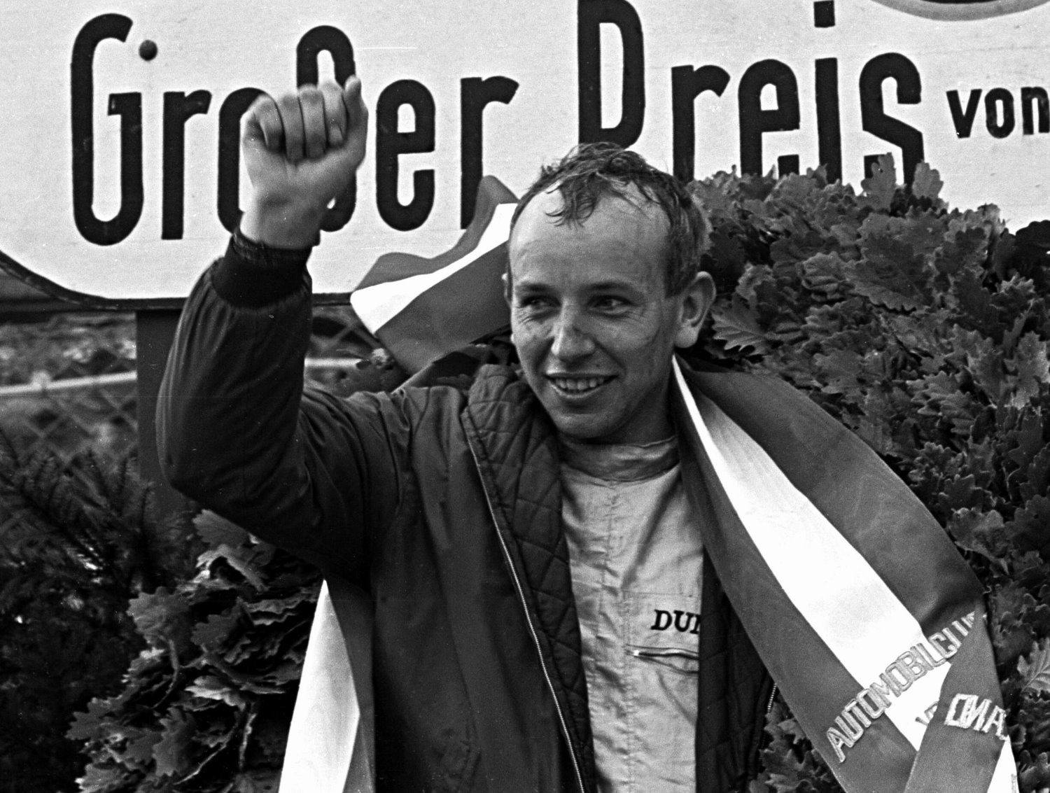 John Surtees winning the German GP