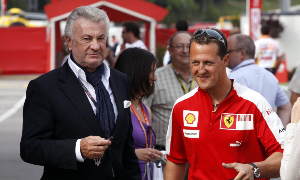 Willi Weber and Michael Schumacher in 2007