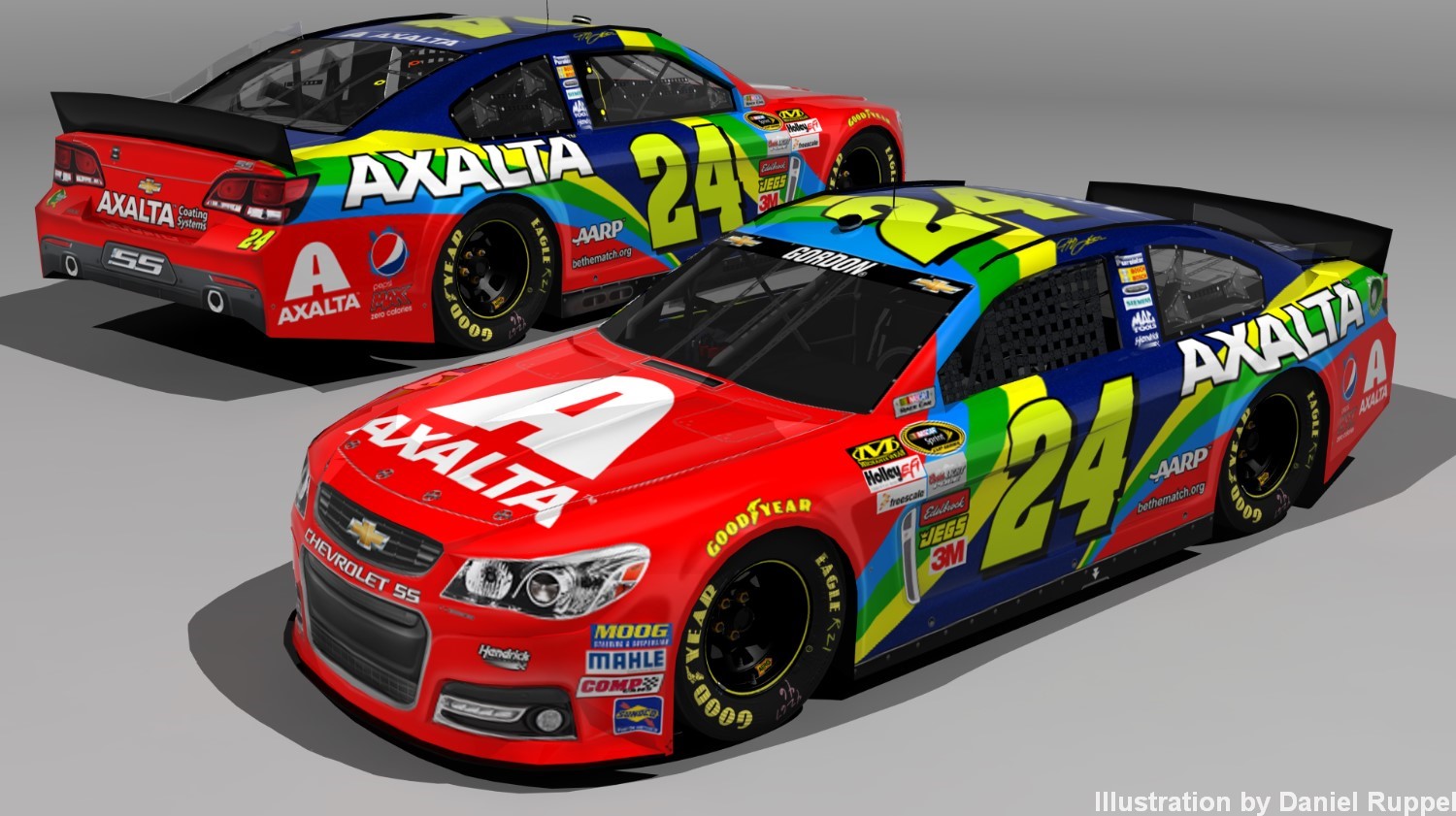 Axalta was a Jeff Gordon sponsor for a number of years