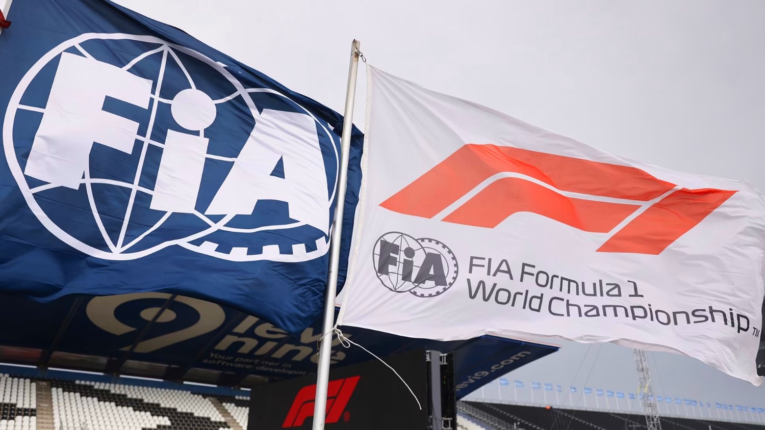 FIA and Formula 1 Flags