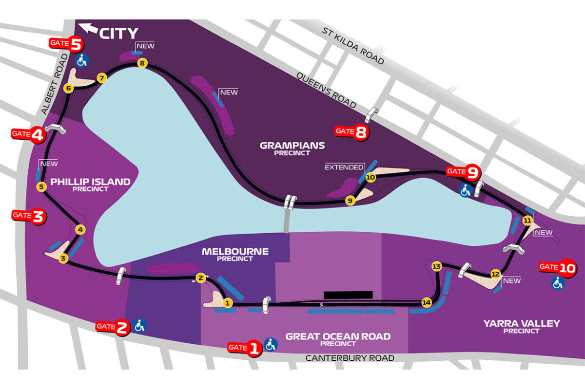 F1 Australian GP adding 5 grandstands due to ticket demand