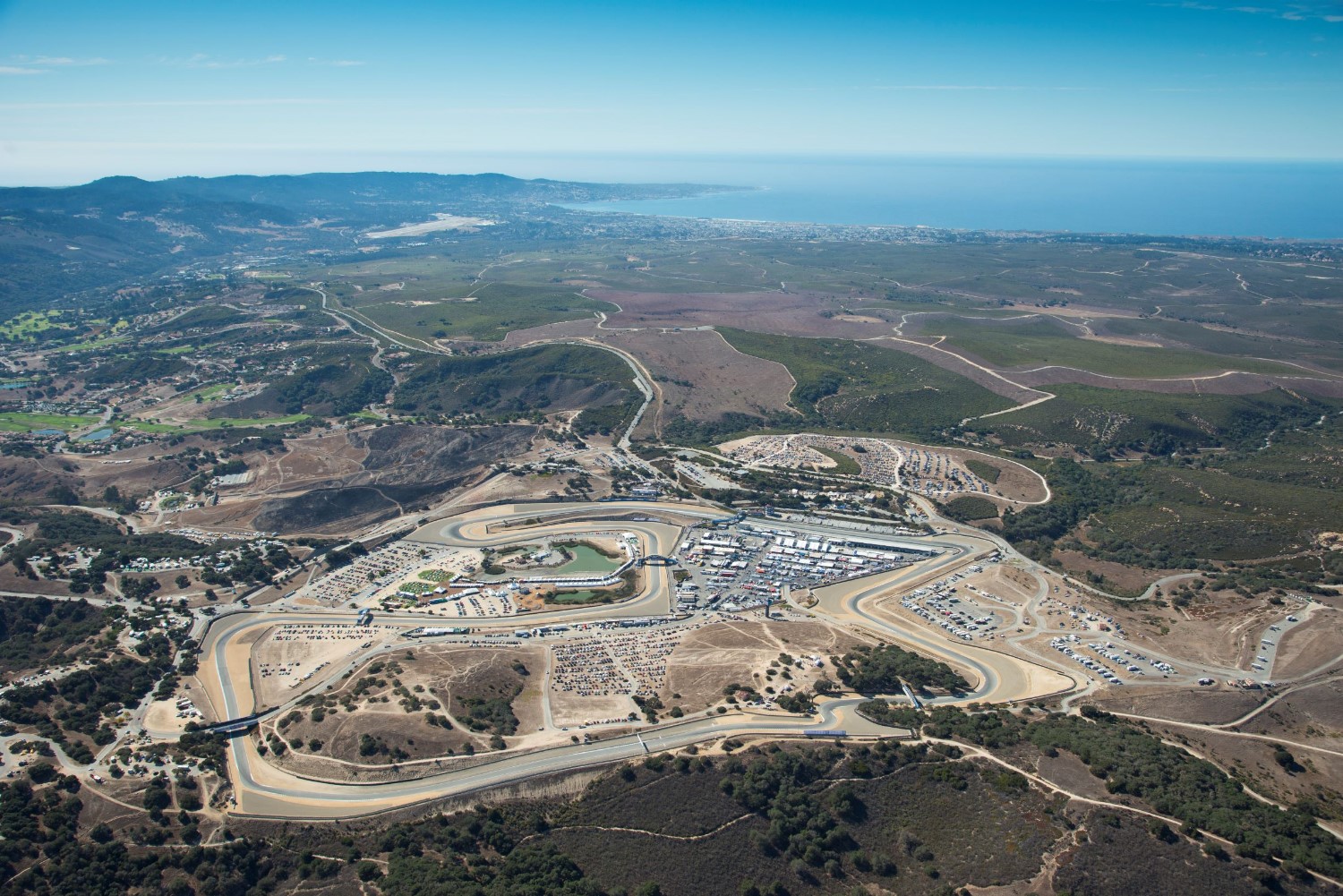 Laguna Seca - where passing will be near impossible