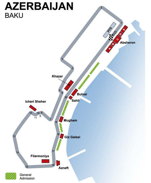 Circuit Map