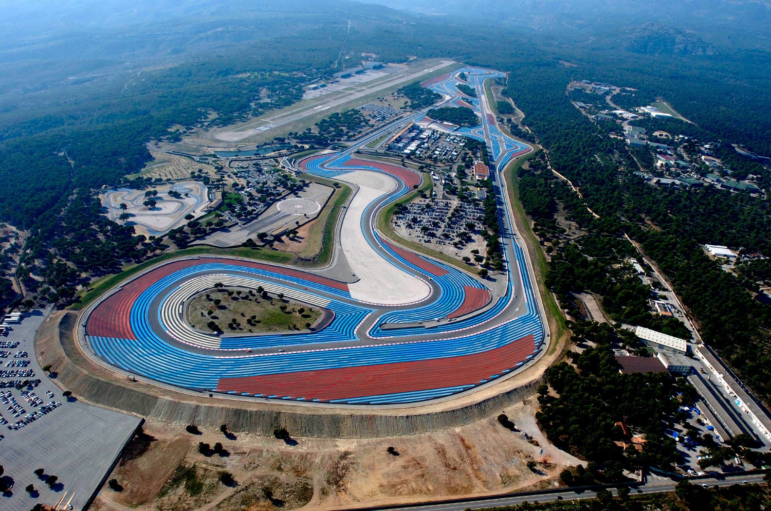 Paul Ricard has had a chicane in the long baackstraight (Mistral Straight) for years. The chicane was not just added.