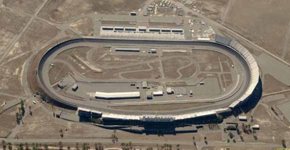 Aerial view of Rockingham Speedway