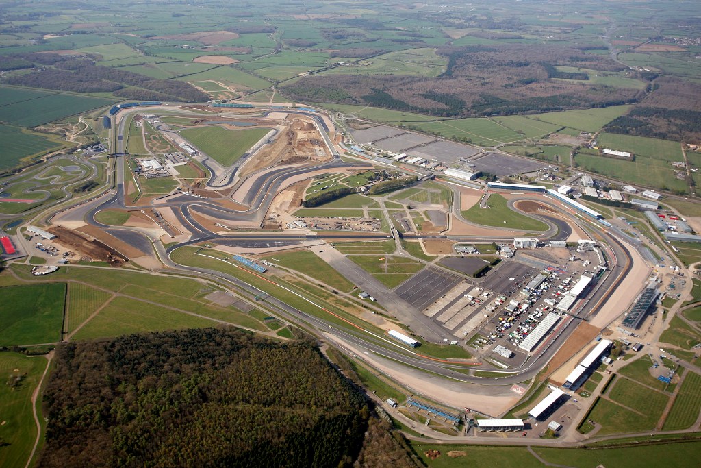 Silverstone from the air