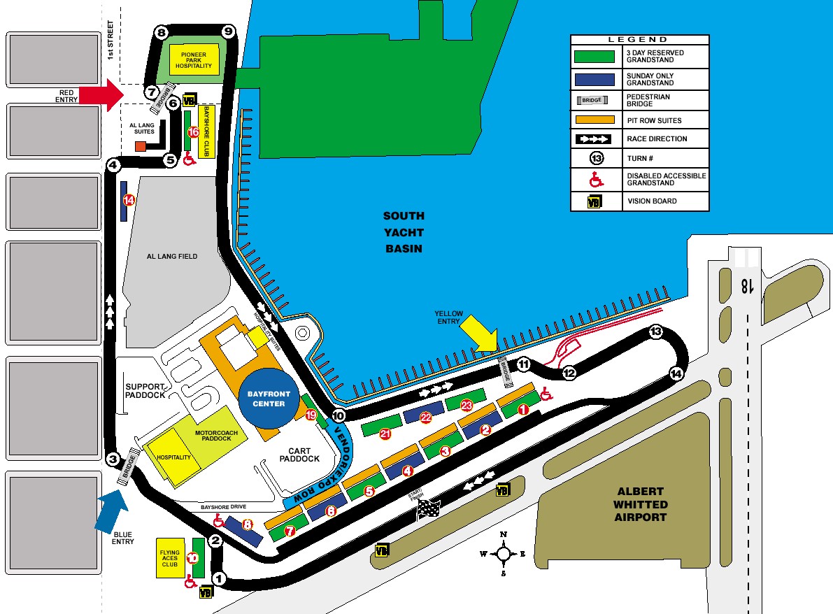 St. Pete Track facts and previous winners