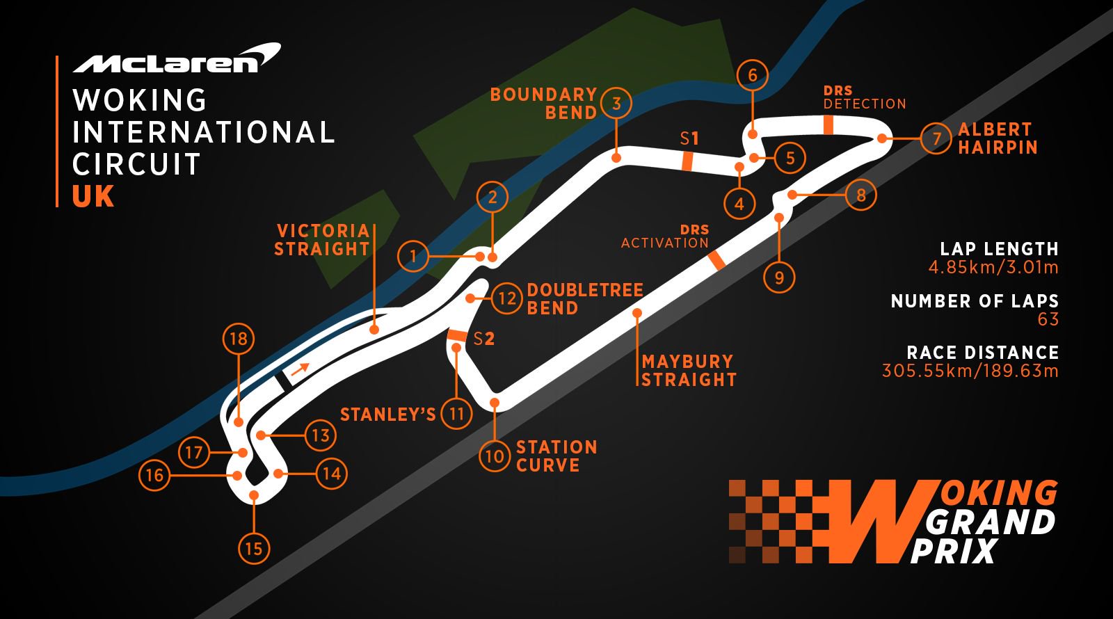 Proposed Woking GP Circuit